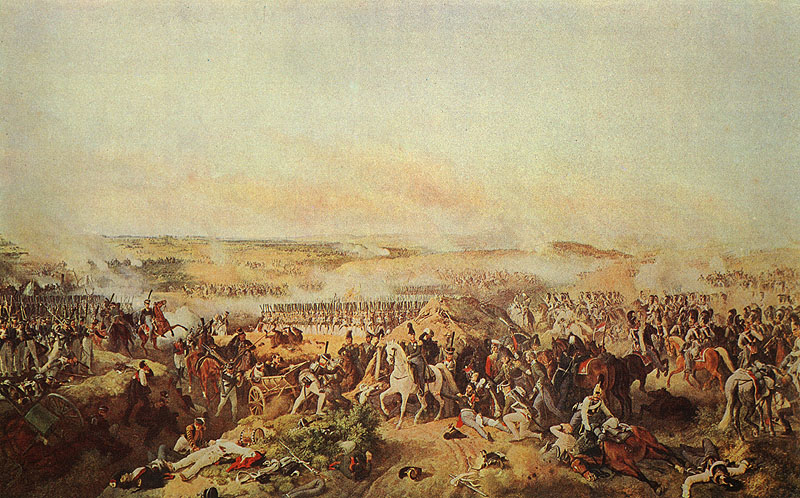 Петер Гесс. Сражение при Бородине, 26-го августа 1812 года.