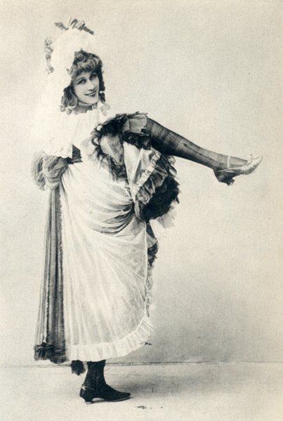 Джейн Авриль. Фотография 1892 года.