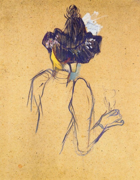Анри де Тулуз-Лотрек. Джейн Авриль. 1893.