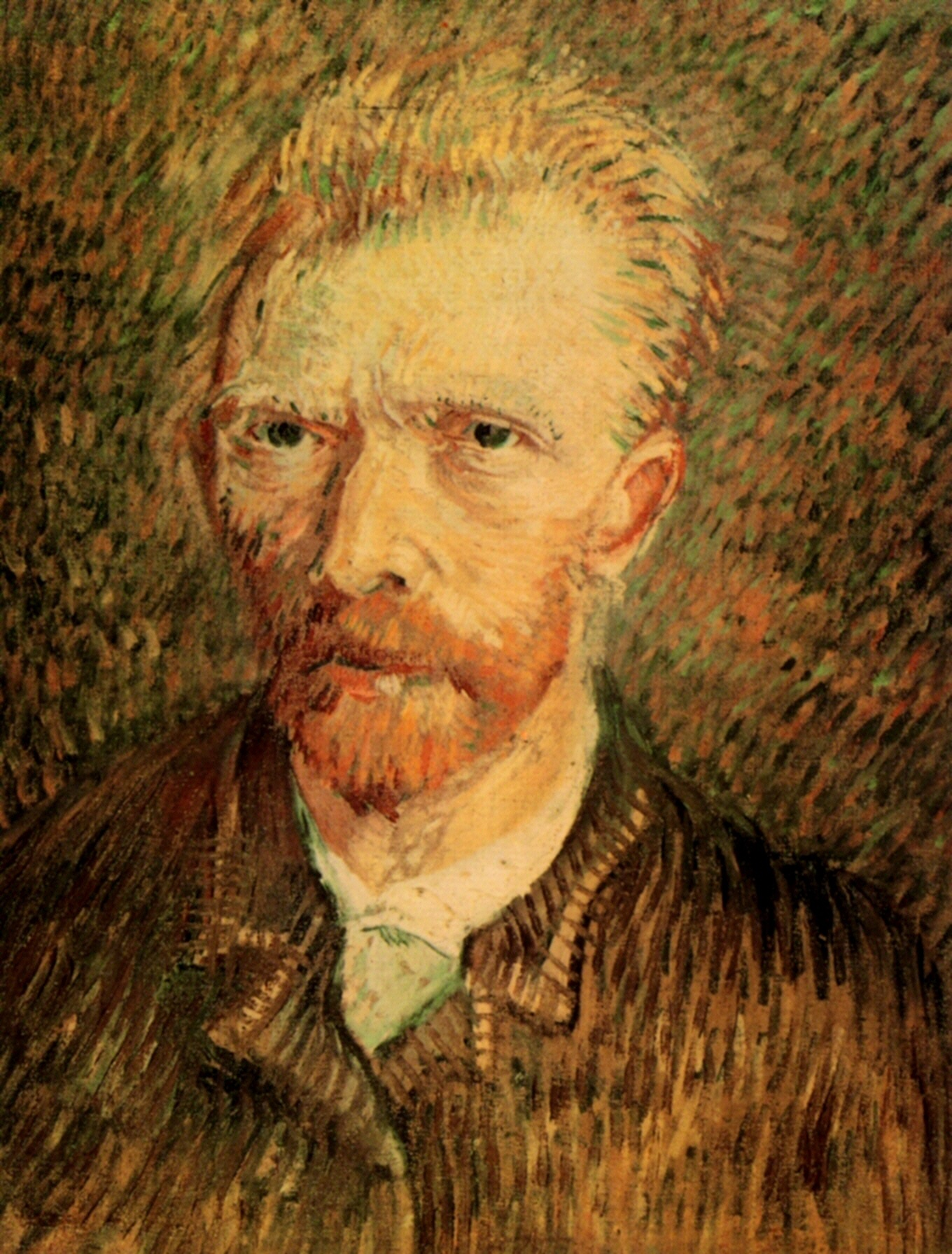 Винсент Ван Гог. "Автопортрет". 1887-1888. Собрание фонда Эмиля Бюрле, Цюрих.