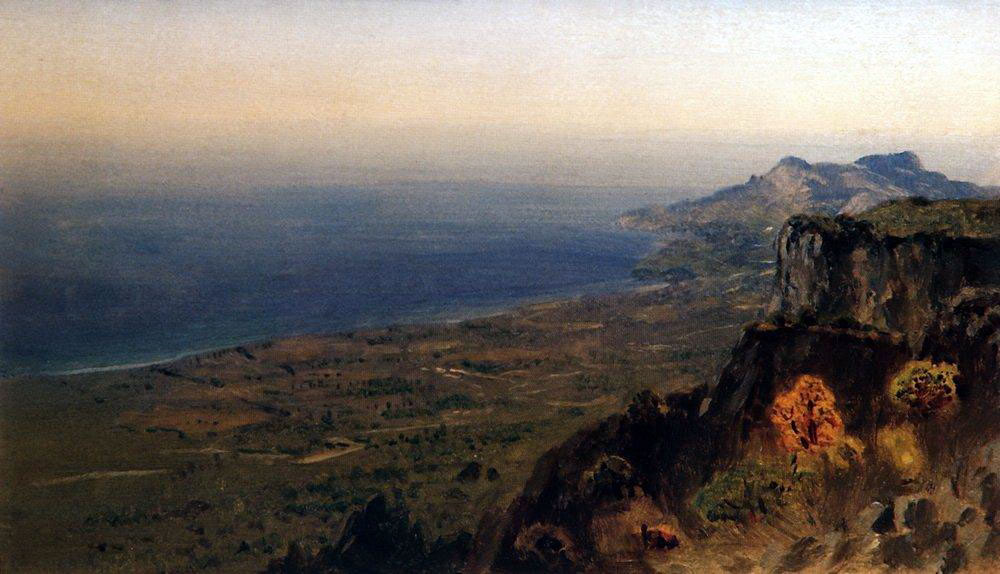Архип Куинджи. Берег моря. 1887.