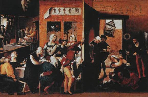 Ян Сондерс ван Хемессен. Блудный сын. Около 1540.