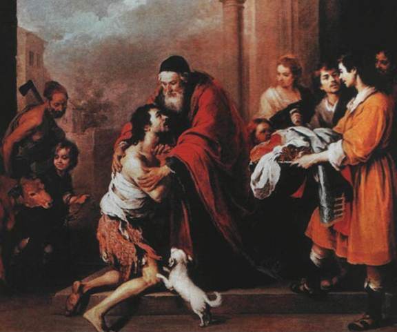 Бартоломео Эстебан Мурильо. Возвращение блудного сына. 1660-1680.