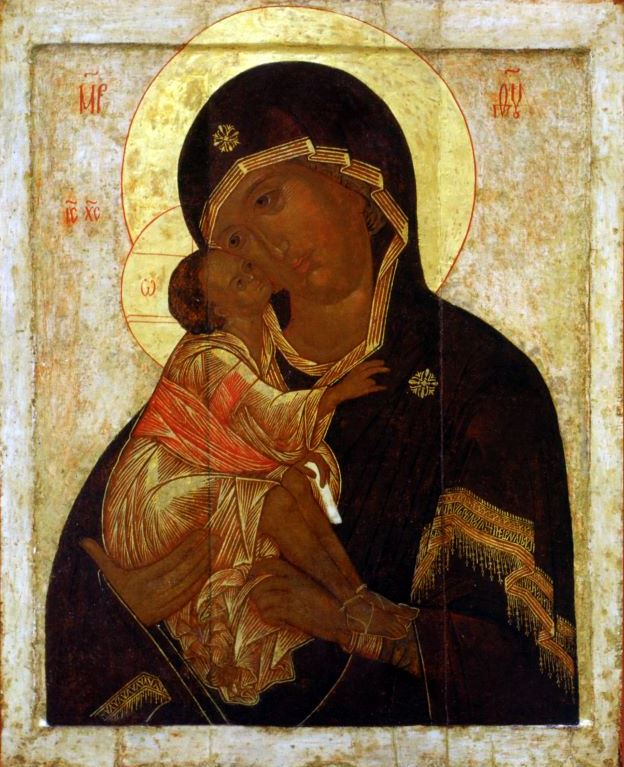 "Богоматерь Донская". 1380-1390-е.