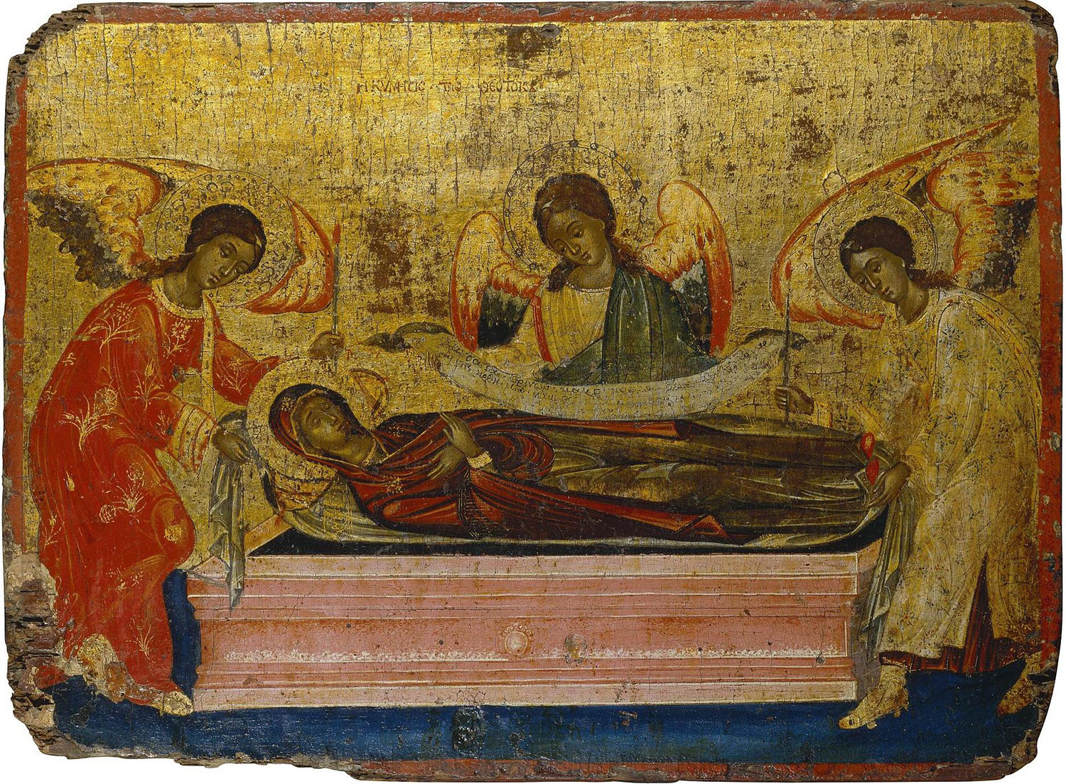 "Положение Богоматери во гроб". Средиземноморье. XVII век.