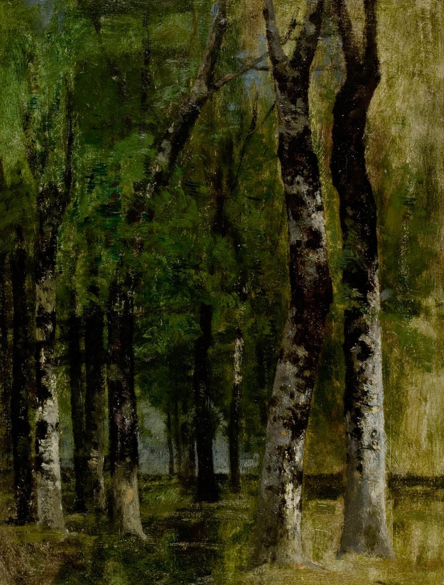 Эжен Буден. "Большие буки". 1859. Музей современного искусства Андре Мальро, Гавр.