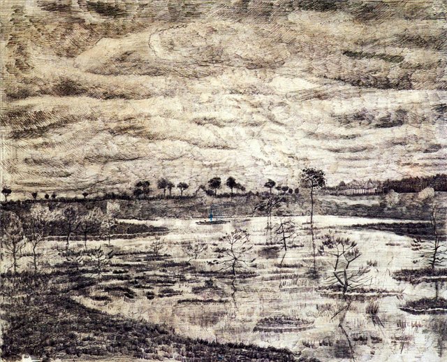Винсент Ван Гог. "Болото". 1881.