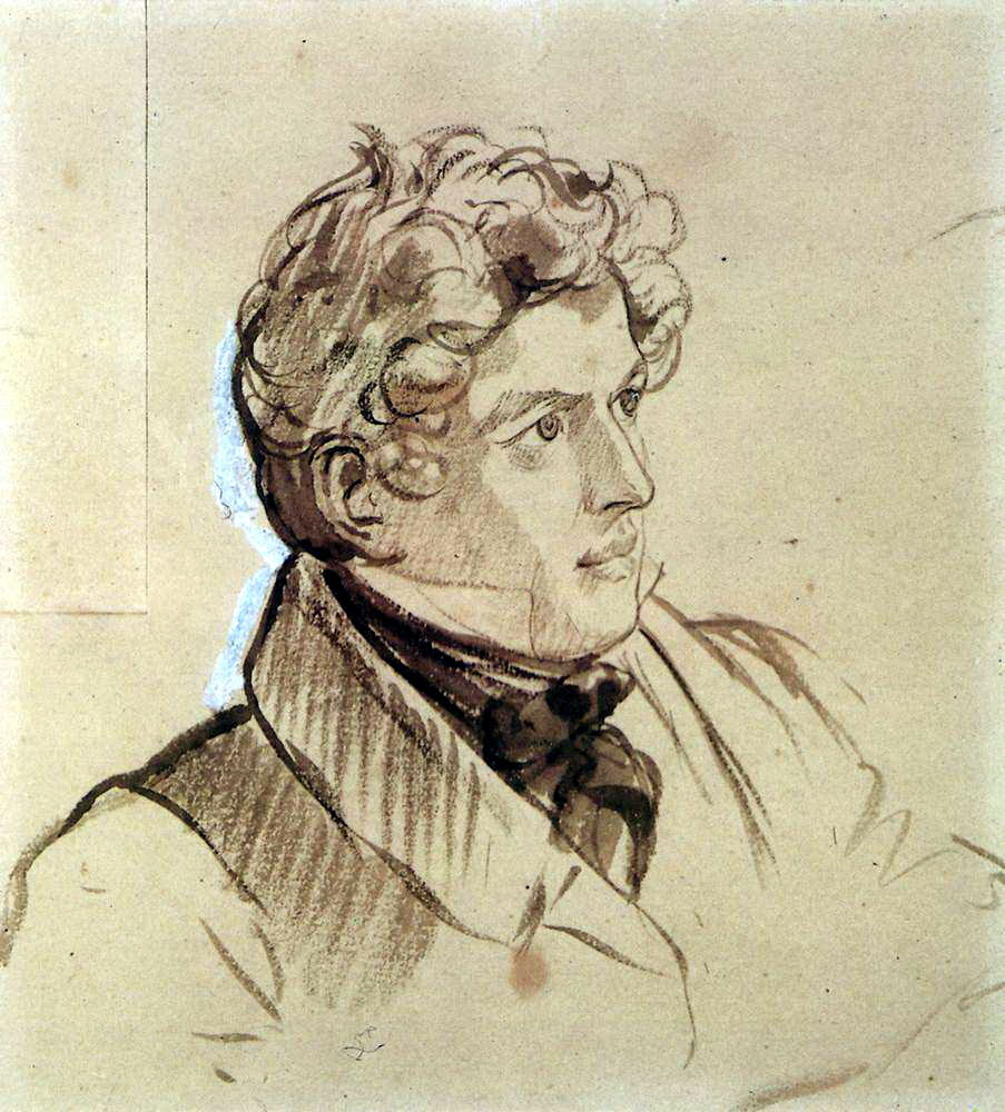 К. Брюллов. Автопортрет. 1830-1833.