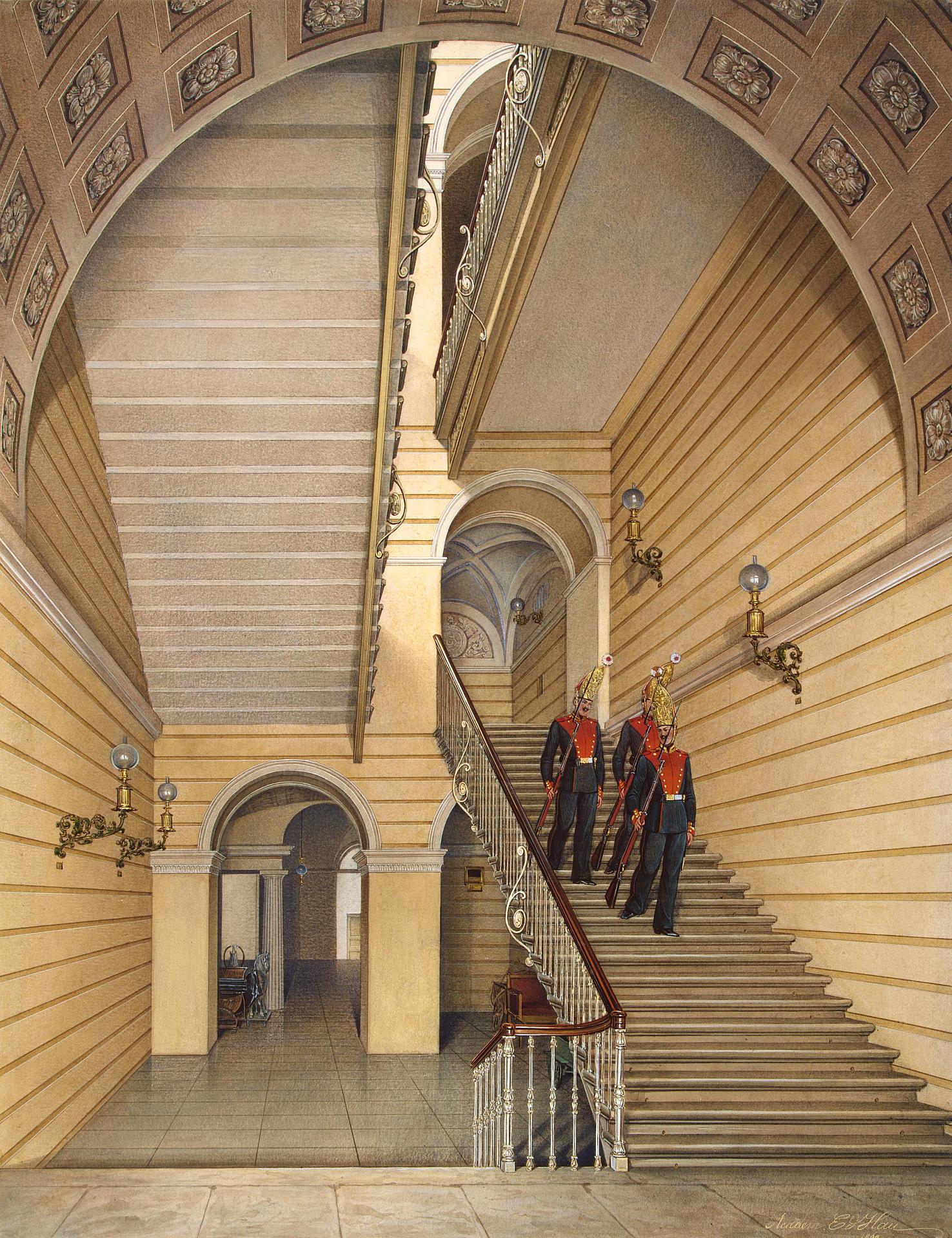 лестница в зимнем дворце