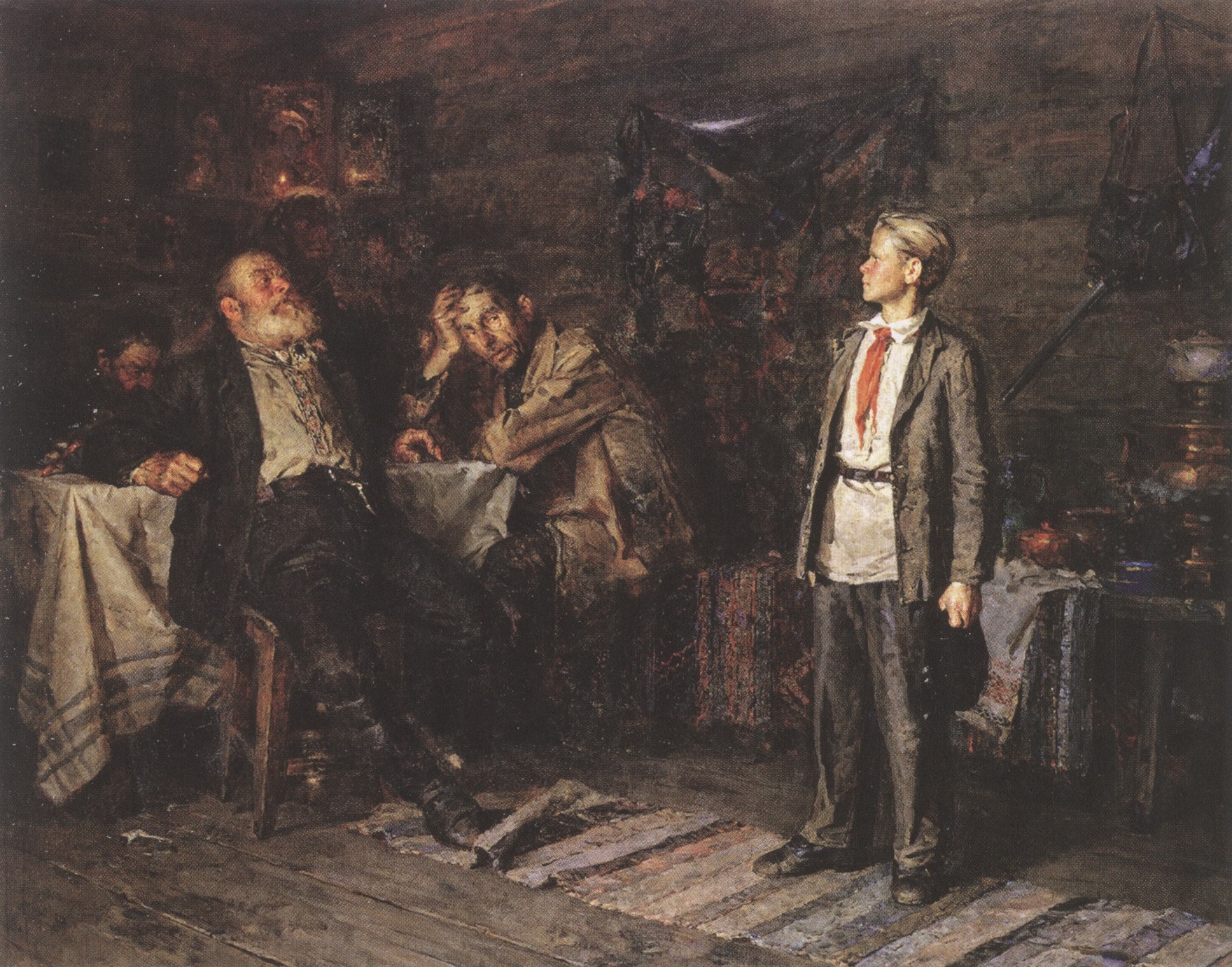 Никита Никифорович Чебаков. "Павлик Морозов". 1952.