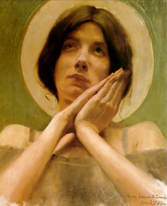 Чарльз Голди. "Святая Жанна д'Арк". 1896.