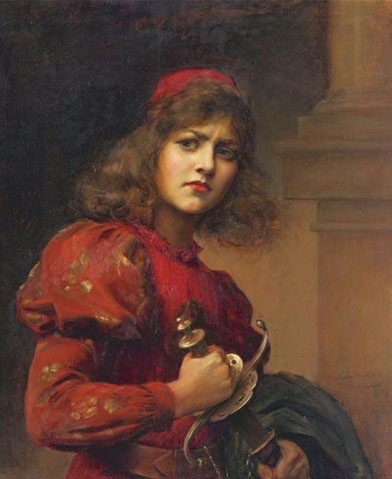 Поль де ла Булье. "Святая Жанна д'Арк". 1909.