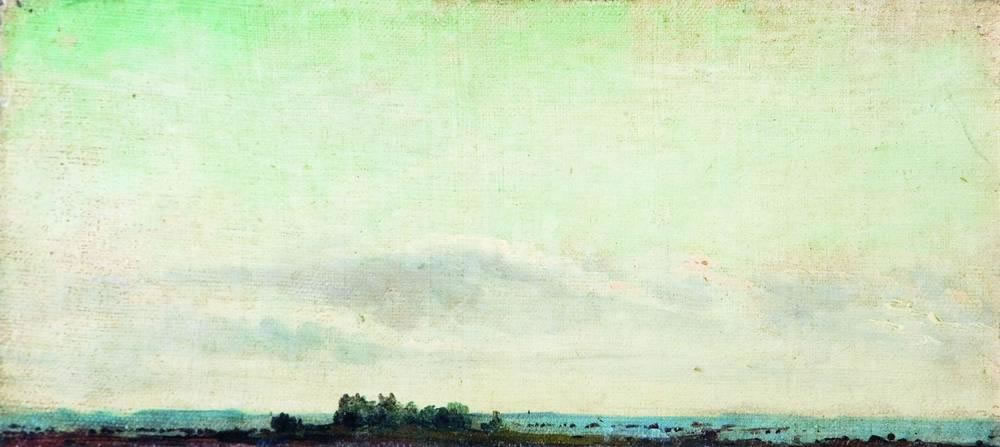 Исаак Левитан. Пейзаж. Дали. 1880-е.