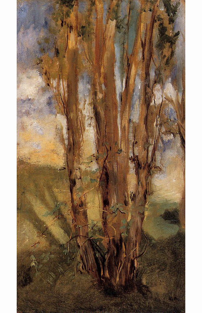Иван Шишкин. Спиленное дерево. 1870-е.