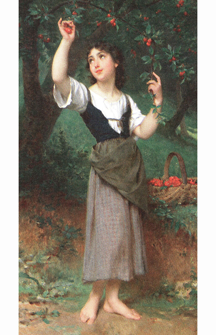 Эмиль Мунье. "Вишнёвое дерево". 1890.