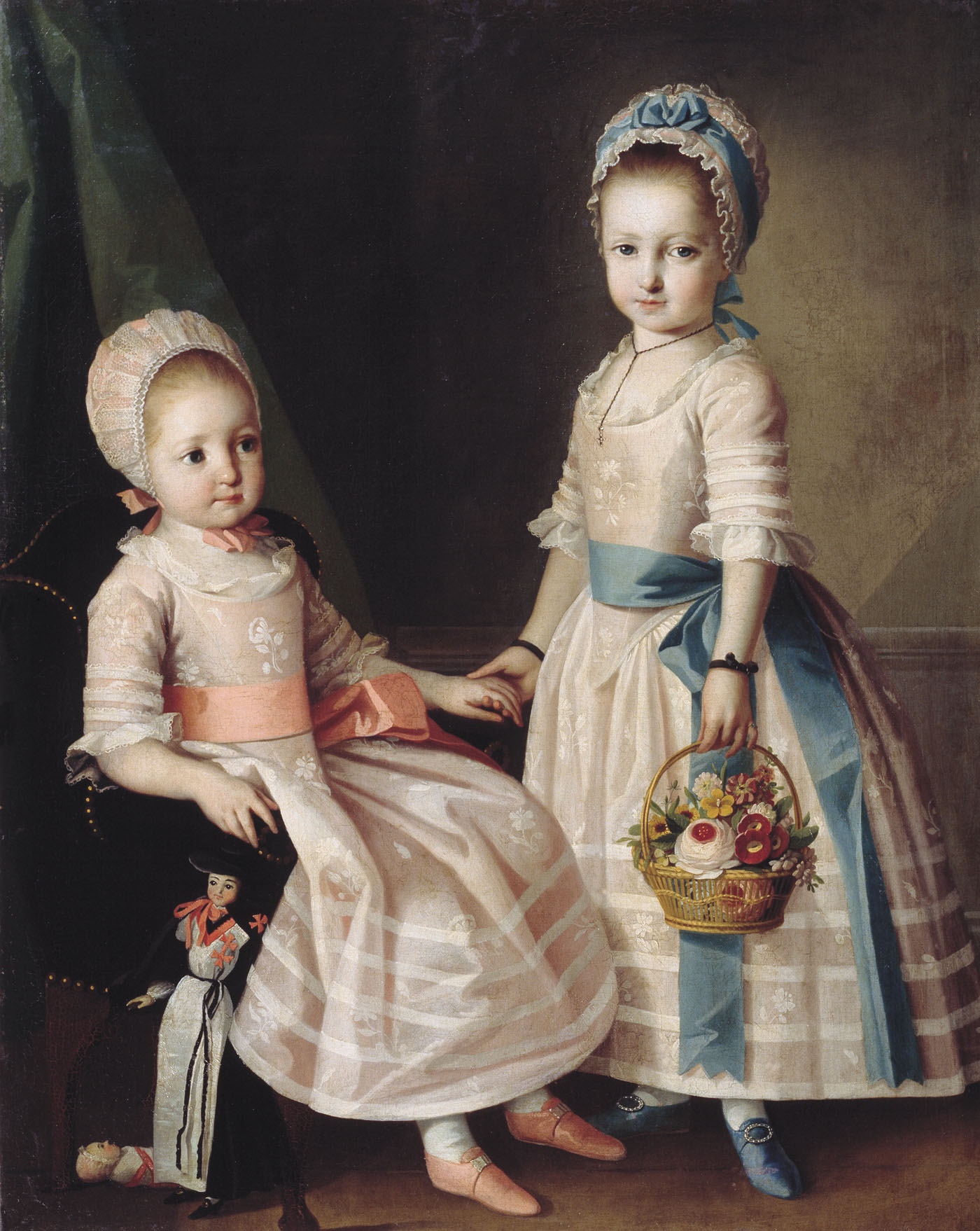 Карл Христинек. Девочки. 1772.