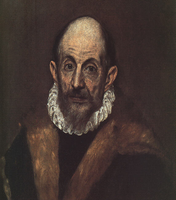Эль Греко. "Автопортрет". Около 1604.