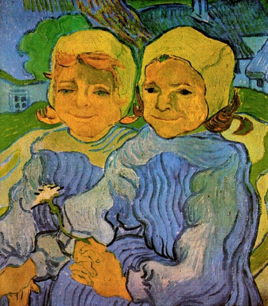Винсент Ван Гог. "Два ребёнка". 1890. Частная коллекция.