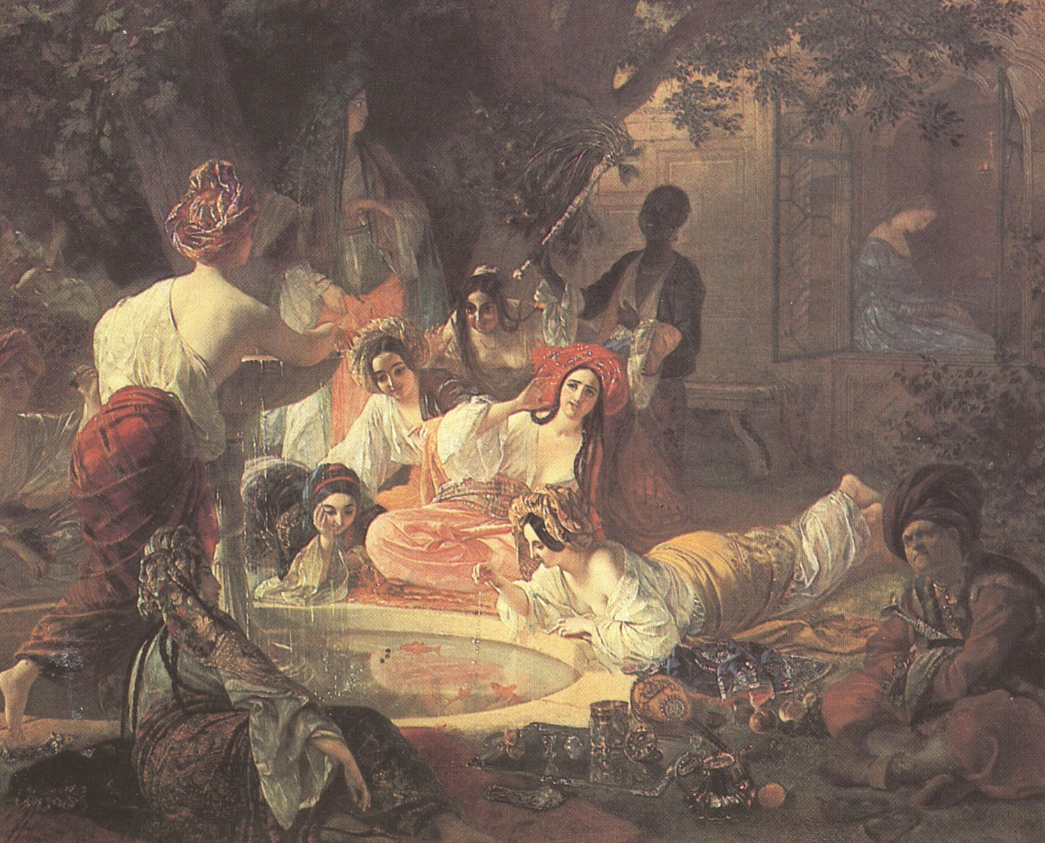 Карл Павлович Брюллов. "Бахчисарайский фонтан". 1838-1849.