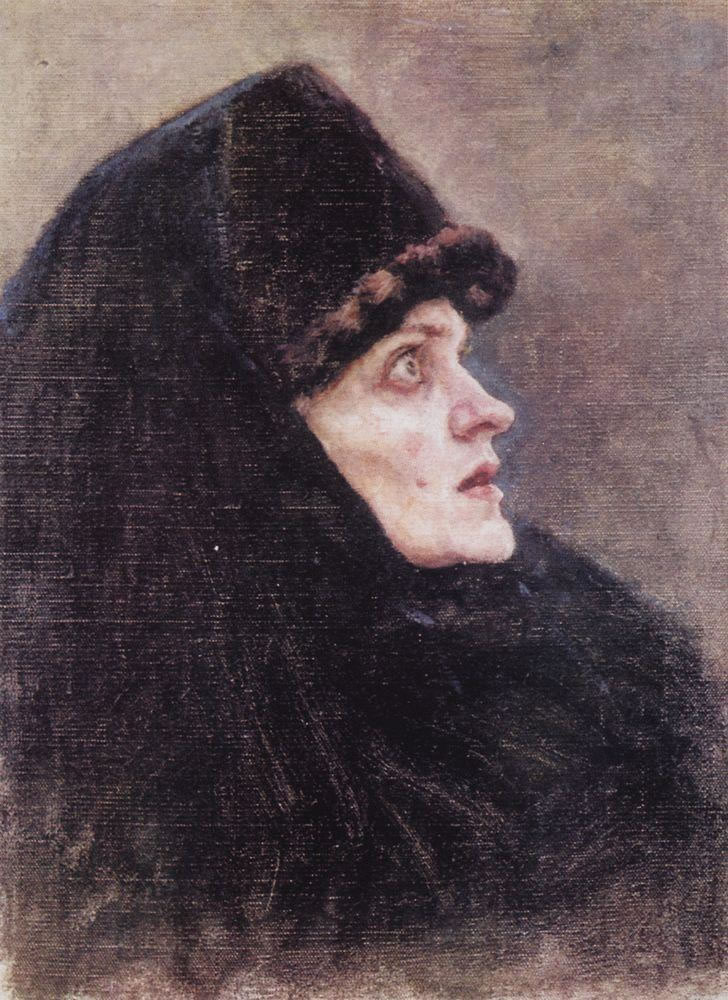 В. Суриков. Голова боярыни Морозовой. 1886.