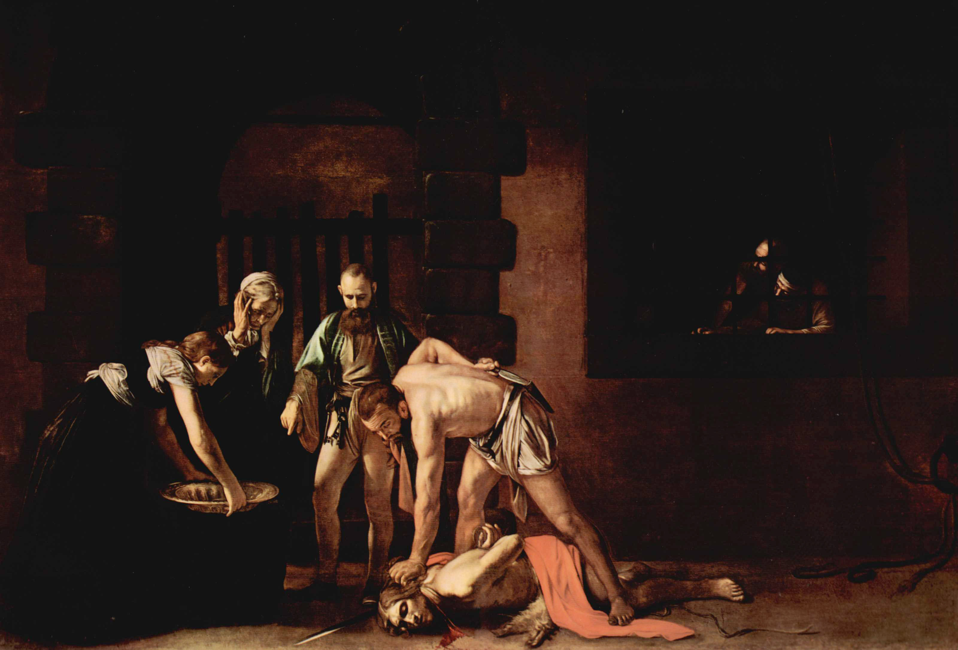 Микеланджело Меризи да Караваджо. "Усекновение главы Иоанна Крестителя". Около 1606.
