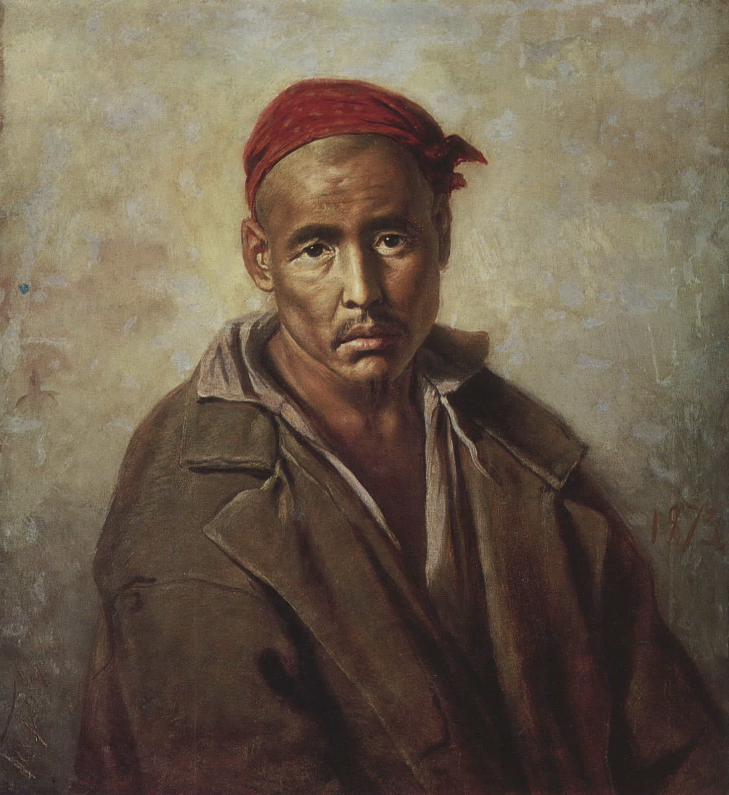 В. Перов. Голова киргиза - каторжника. 1873.