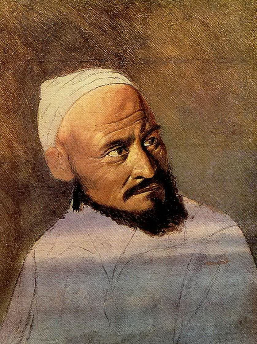 В. Перов. Голова киргиза. Этюд. 1870-е.