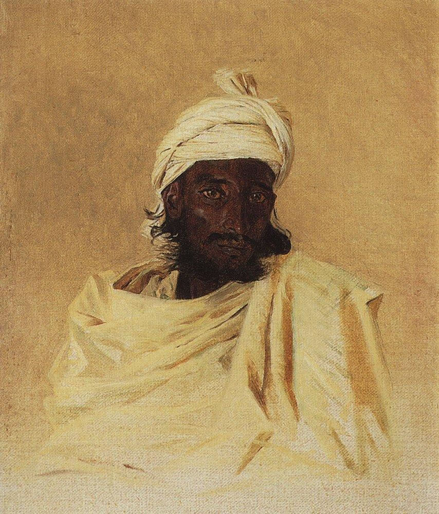 В. Верещагин. Бхил (Бхилы - одно из горных племён Декана). 1874.