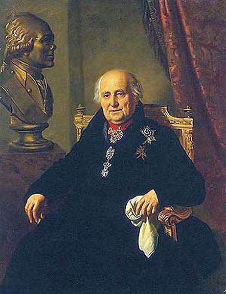 Орест Адамович Кипренский. "Портрет графа Г. Г. Кушелева". 1827.
