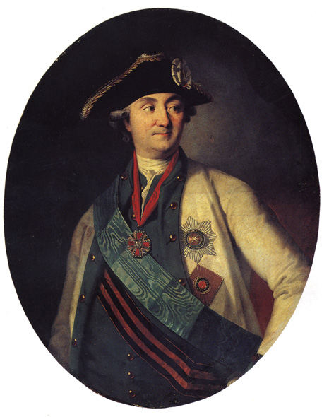 Карл Христинек. Портрет графа А. Г. Орлова-Чесменского. 1779.