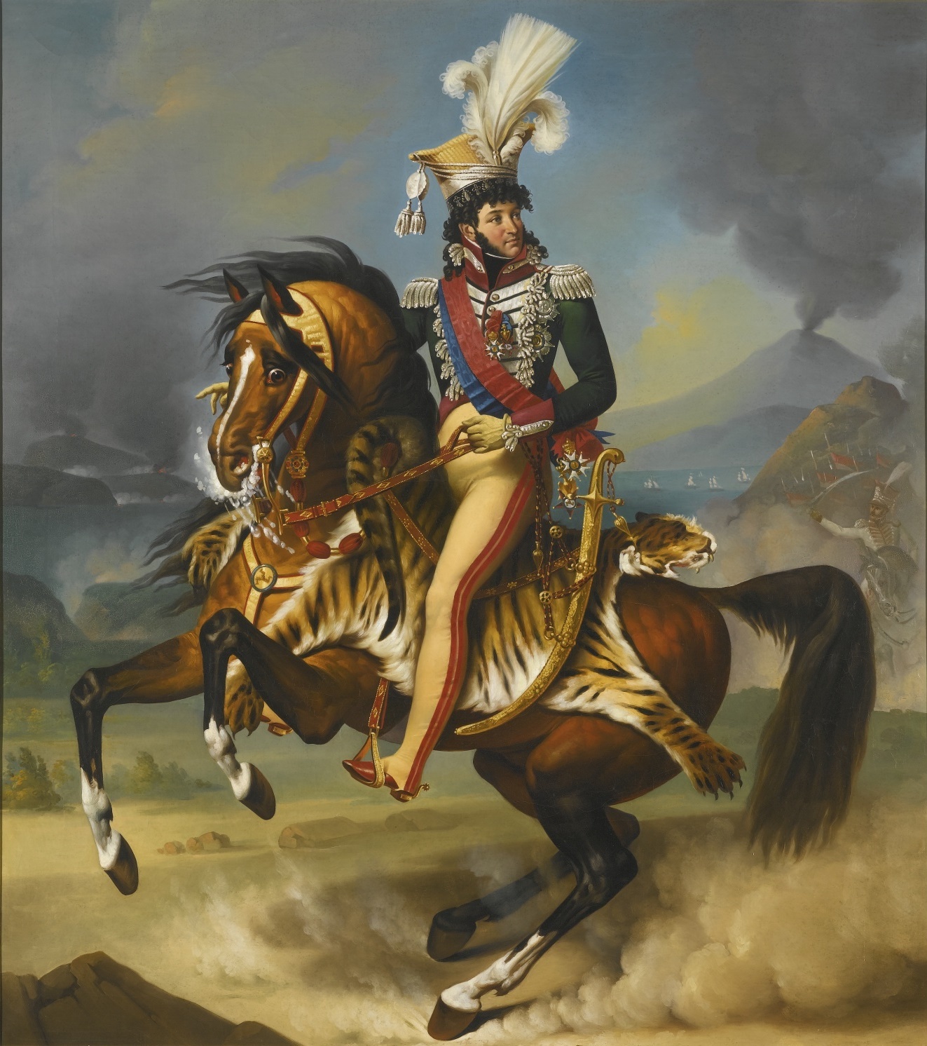 Антуан Жан Гро. "Портрет Мюрата, короля Неаполя". 1812.