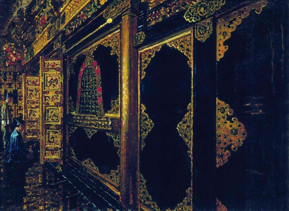 Василий Васильевич верещагин. Храм в Токио. 1871-1873.