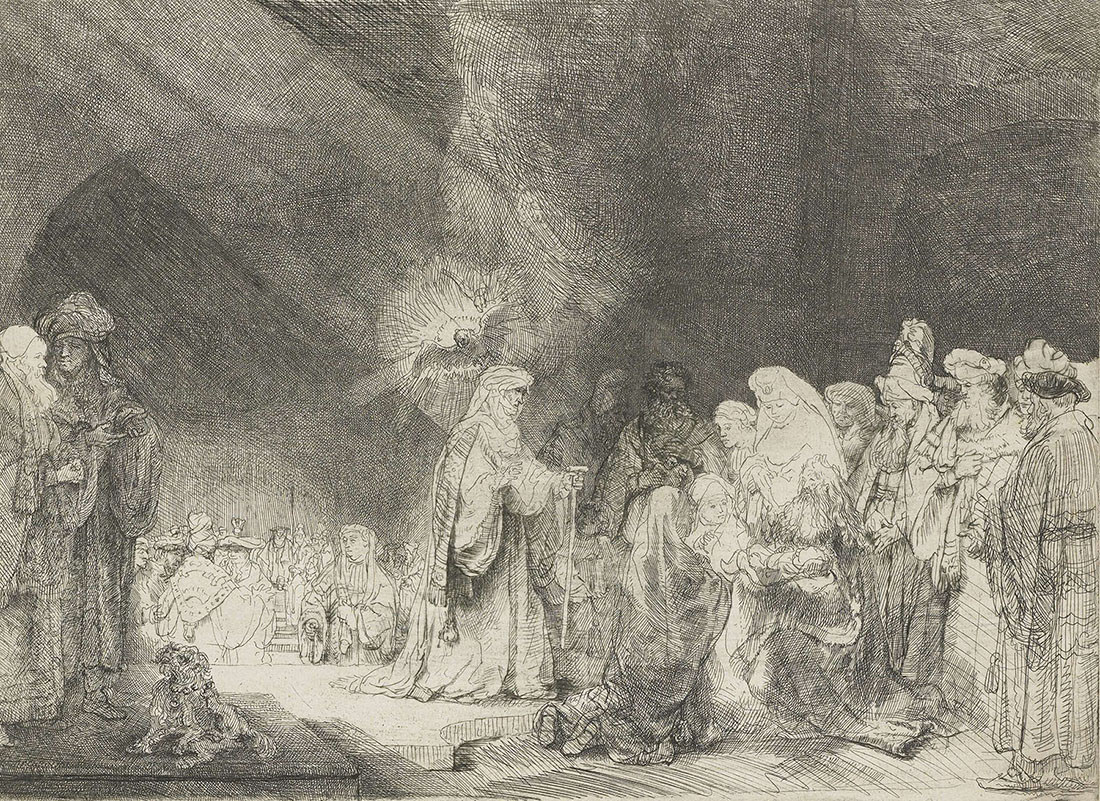 Рембрандт харменс ван Рейн. "Принесение во храм". 1637.