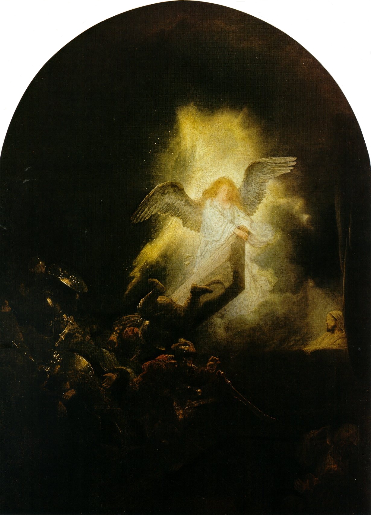Рембрандт Харменс ван Рейн. "Воскресение Христово". 1636. Старая пинакотека, Мюнхен.