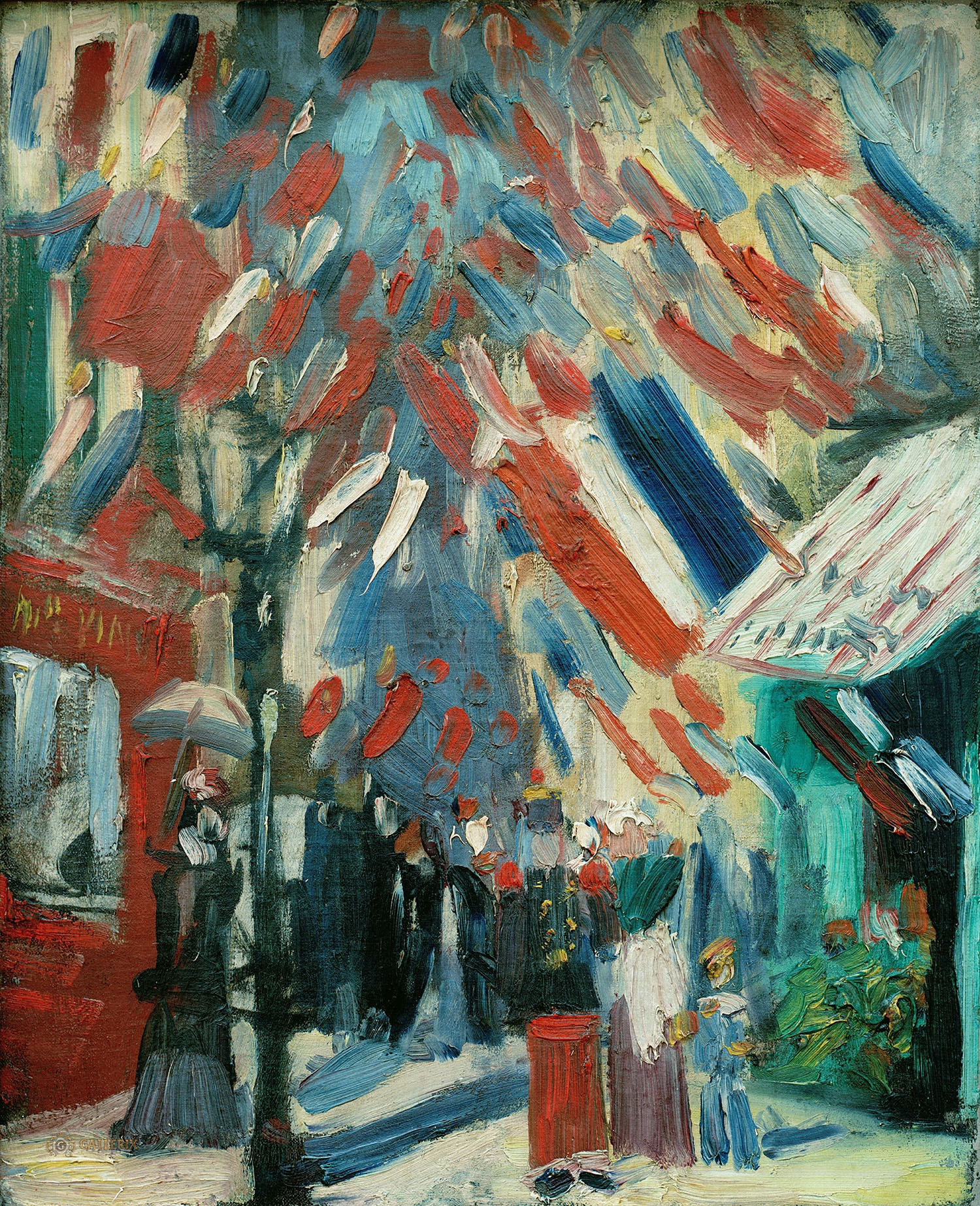 Винсент Ван Гог. "Празднование 14 июля в Париже".