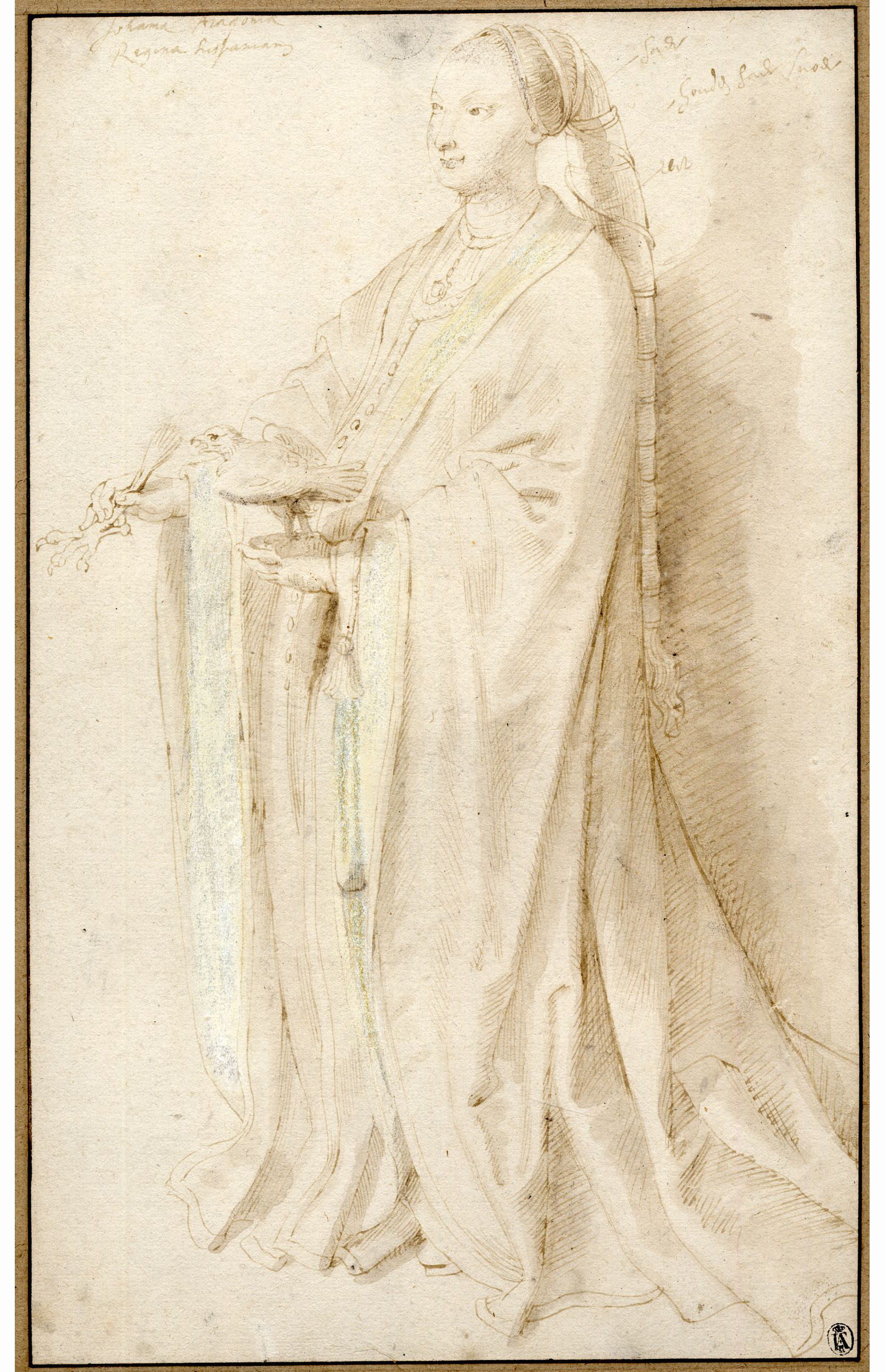 Питер Пауль Рубенс. "Джоанна Мудрая, королева Испании". 1609-1612. Британский музей, Лондон.
