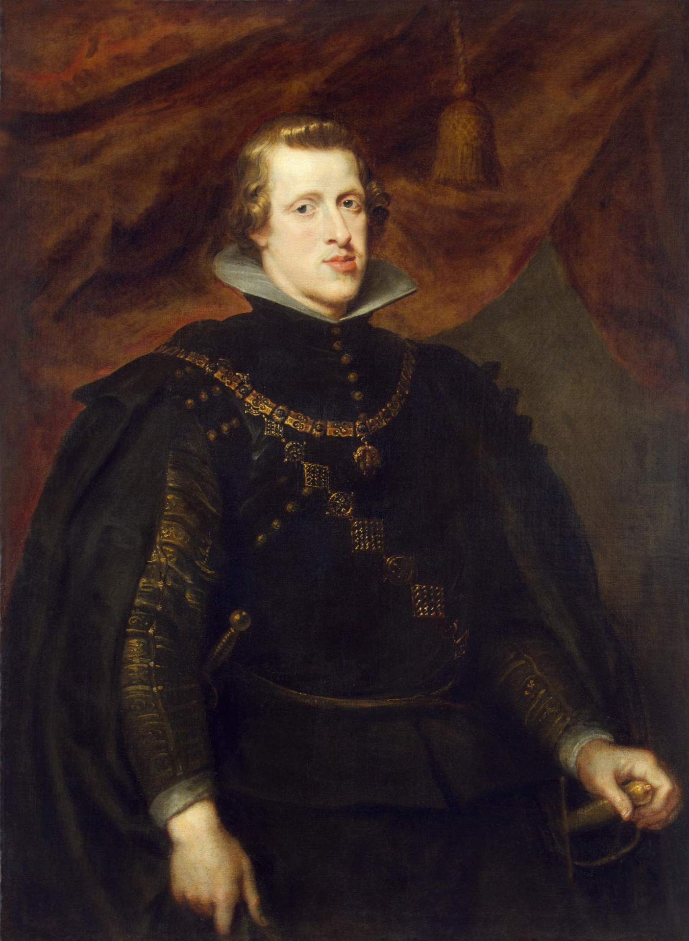 Питер Пауль Рубенс. "Портрет Филиппа IV, короля Испании". 1628-1629. Эрмитаж, Санкт-Петербург.