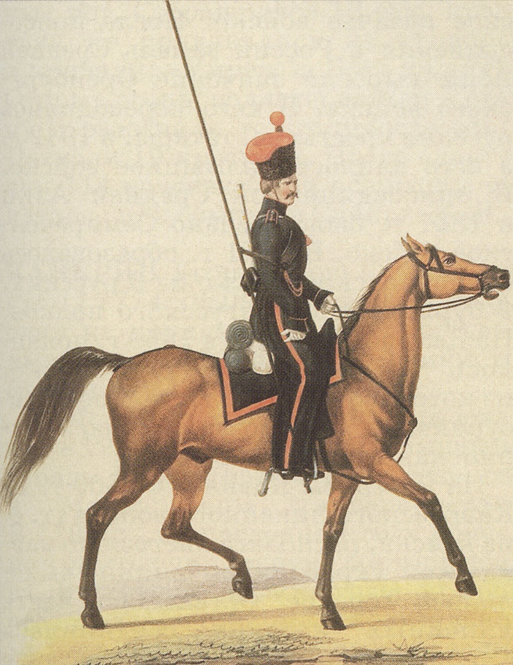 Неизвестный художник. "Казак Донского войска". 1832.