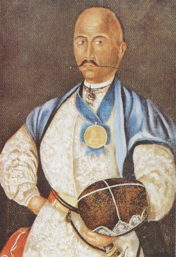 Неизвестный художник. "Портрет казака". После 1708.
