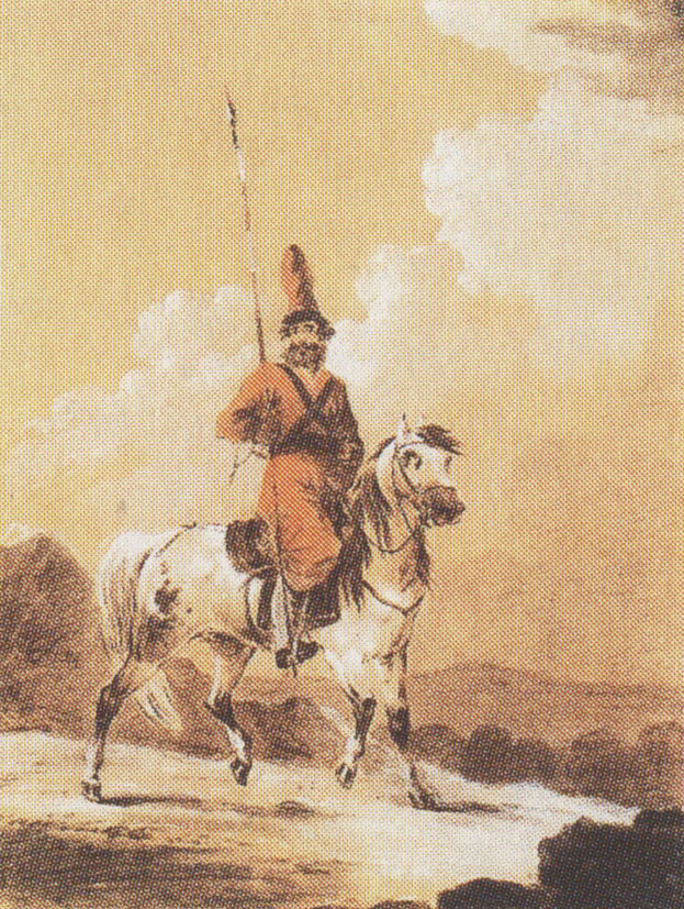 Александр Осипович Орловский. "Казак". 1821.