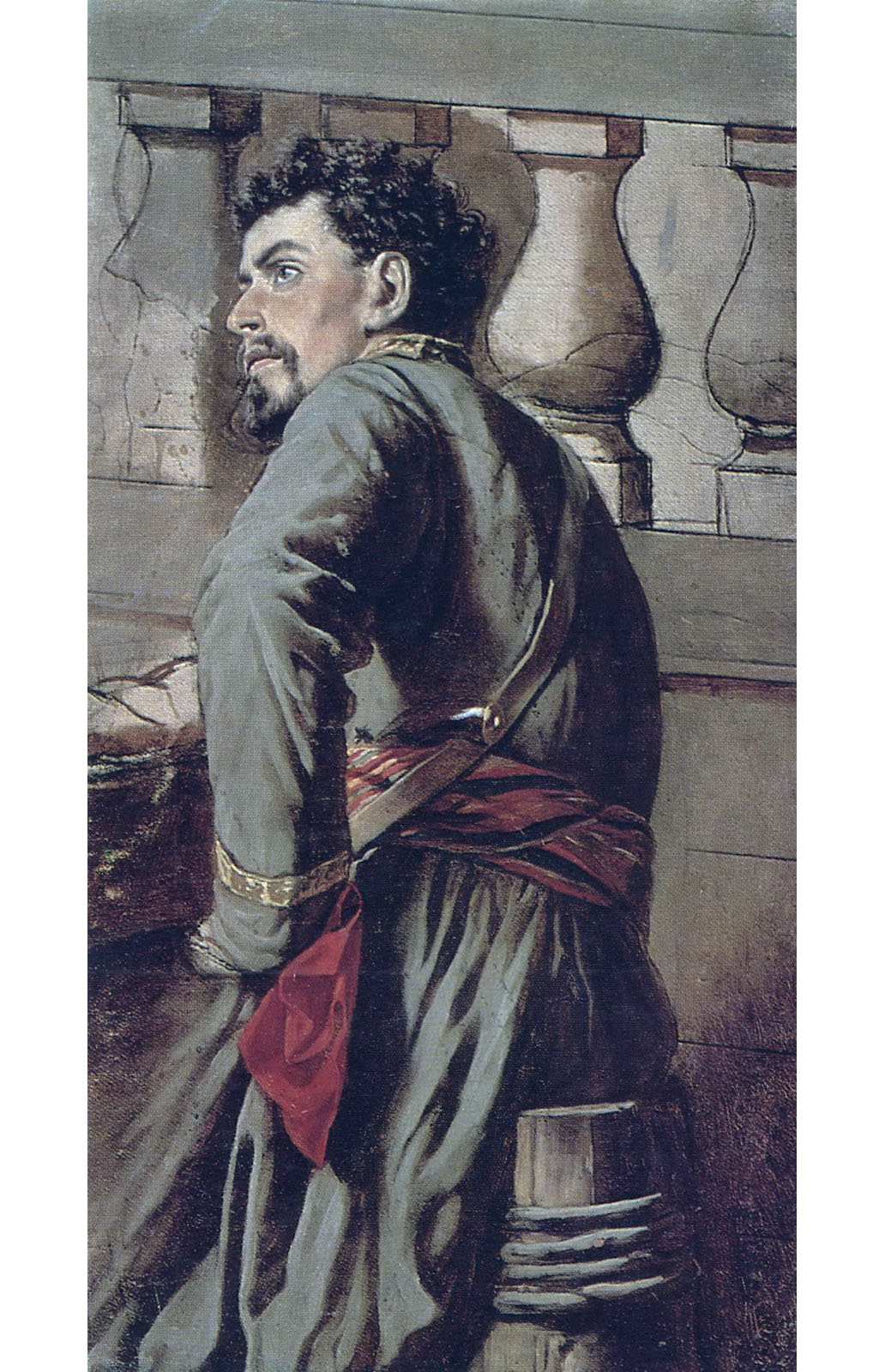 Василий Григорьевич Перов. "Казак". 1873.