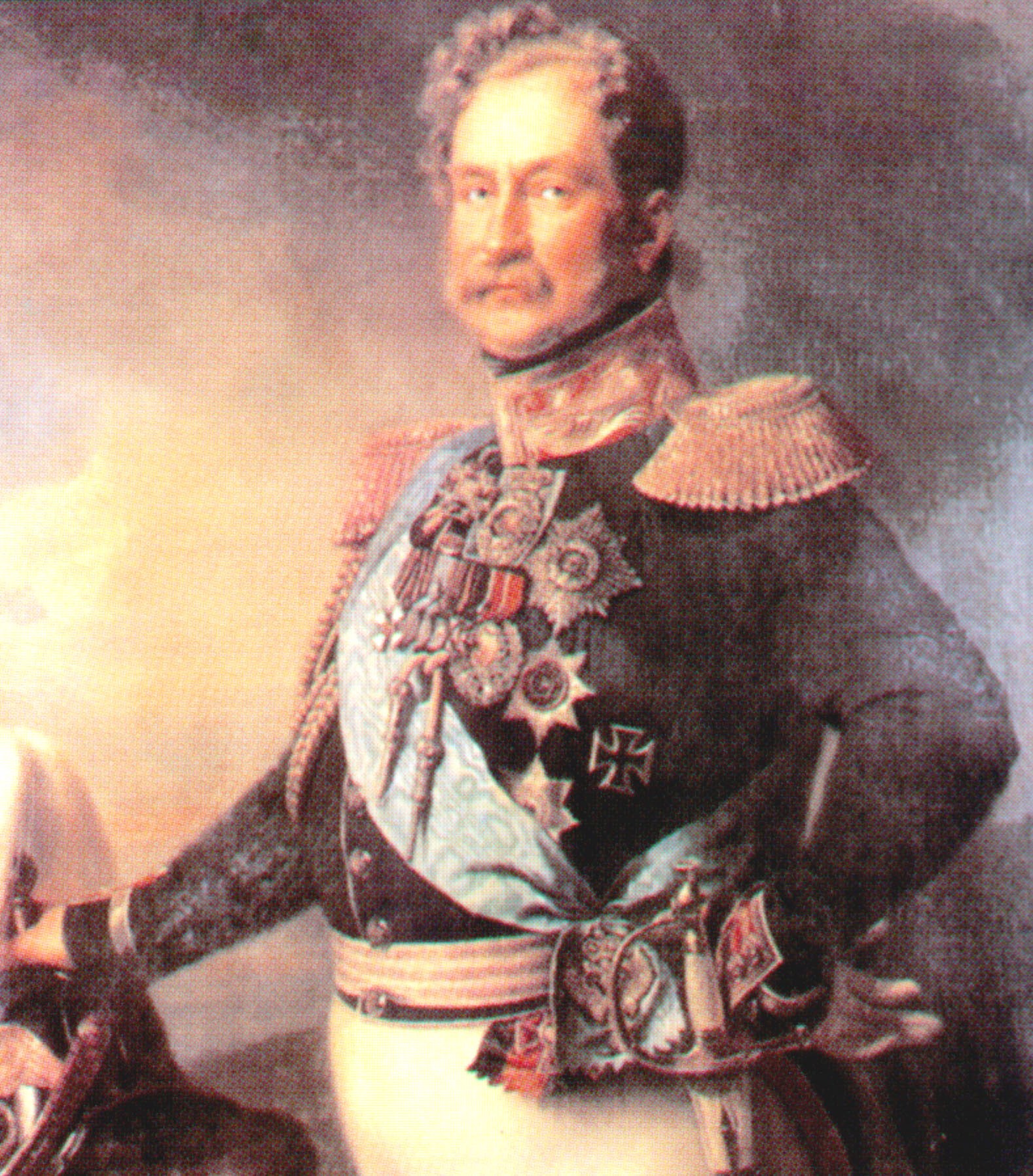 Ф. Крюгер. Граф (князь с 1856 г.) Алексей Фёдорович Орлов. 1851.