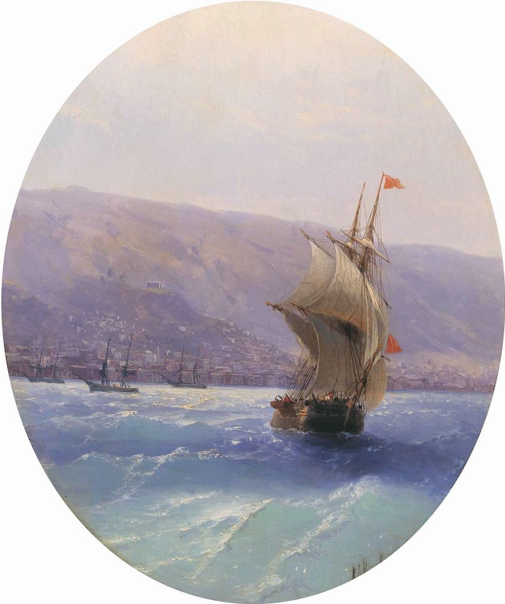 Иван Айвазовский. Вид Крыма. 1851.