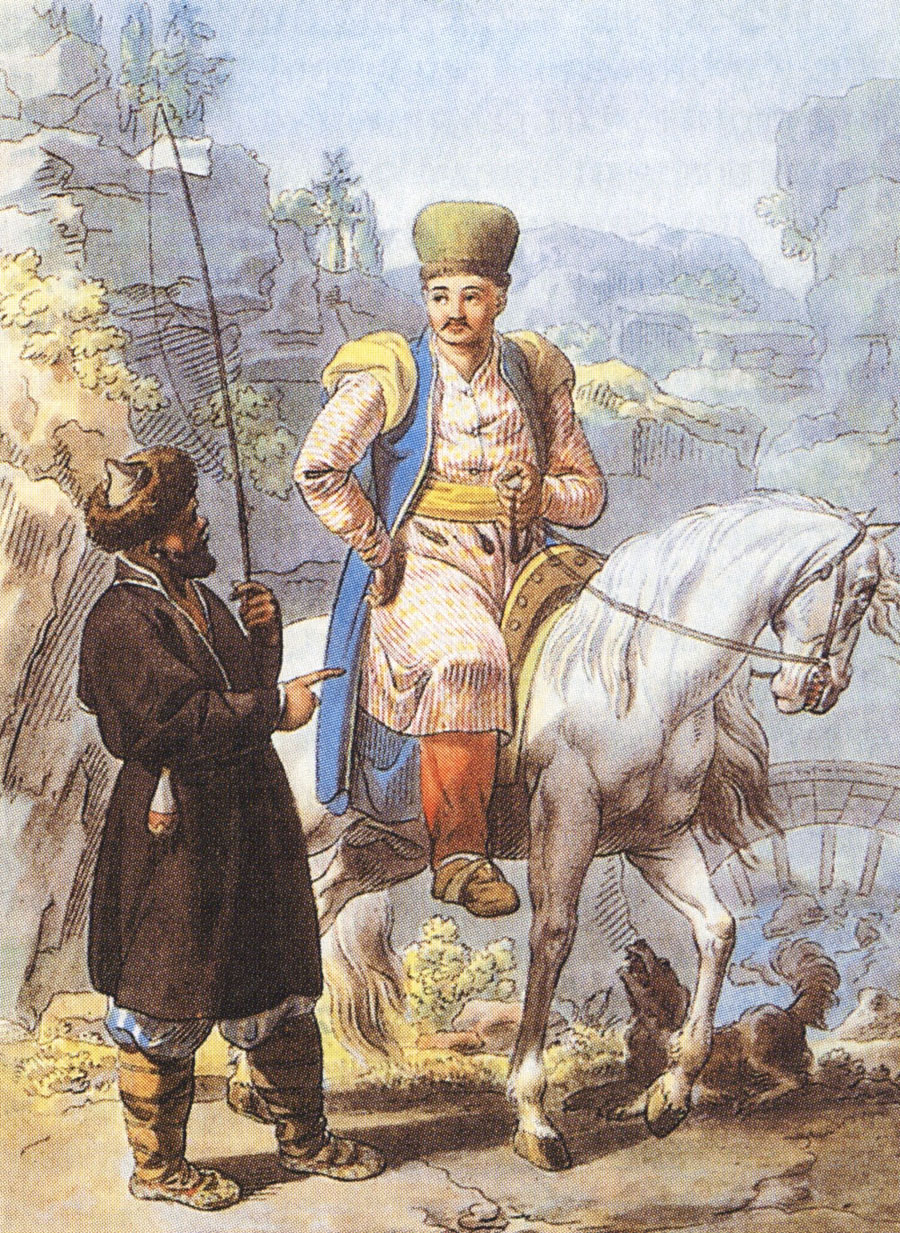 Е. Корнеев. Крымские татары. 1809.