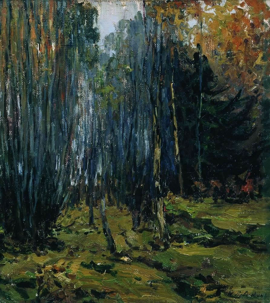 Исаак Ильич Левитан. "Осенний лес". 1899.