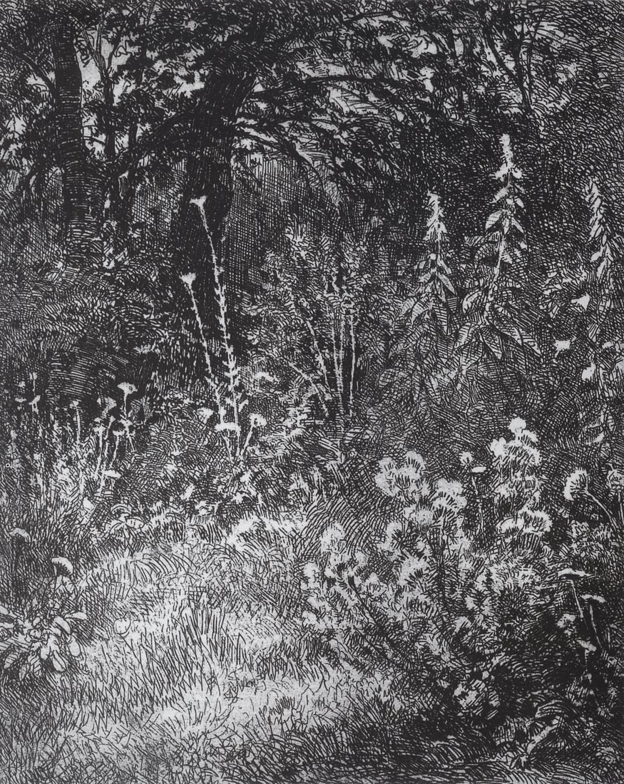 Иван Шишкин. Лесные цветы. 1873.