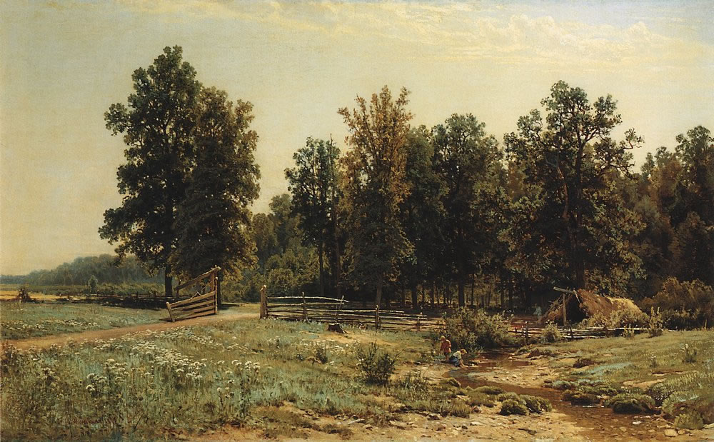 Иван Шишкин. На окраине дубового леса. 1882.