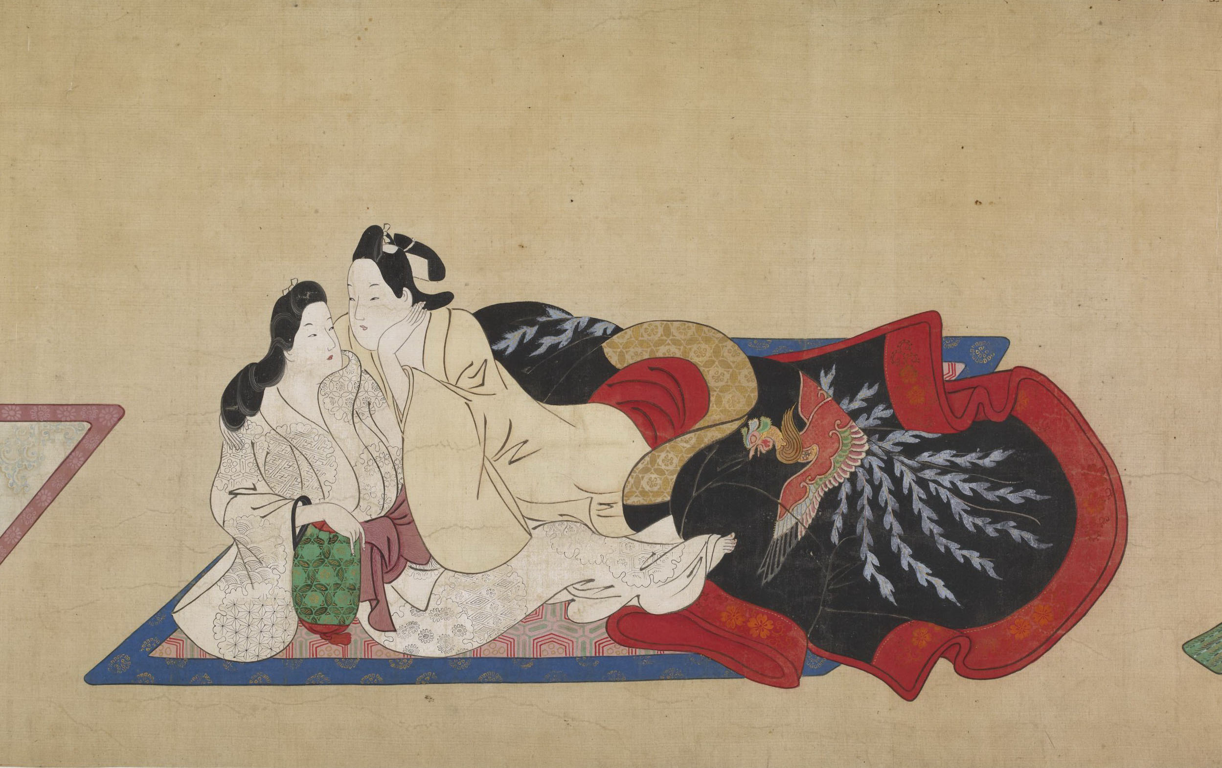 Моронобу Хисикава. Пара, занимающаяся любовью. 1688-1711.