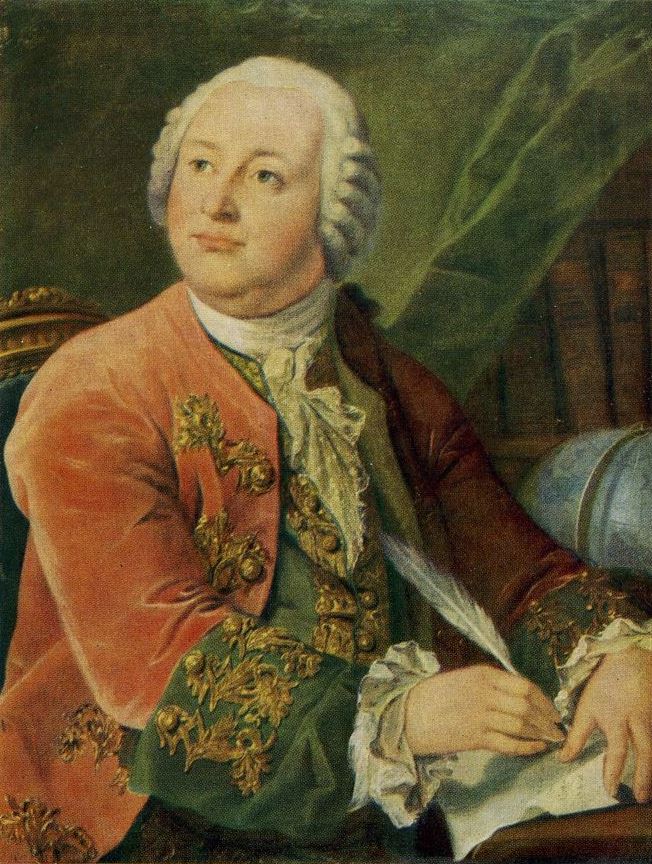 Леонид Семёнович Миропольский. "Портрет М. В. Ломоносова". 1767.