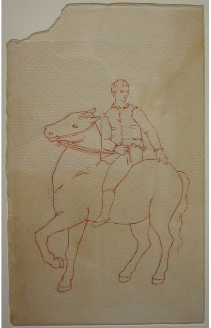 Пабло Пикассо. "Акробат на лошади". 1922.